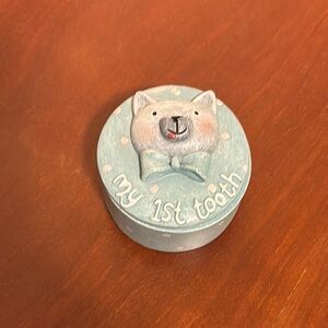 Blue 'My 1st Tooth' Keepsake Box